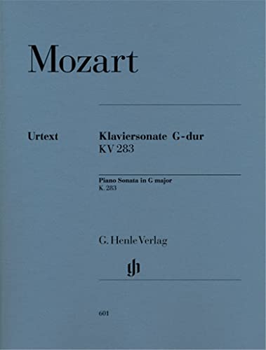 Klaviersonate G-dur KV 283 (189h): Instrumentation: Piano solo (G. Henle Urtext-Ausgabe) von G. Henle Verlag
